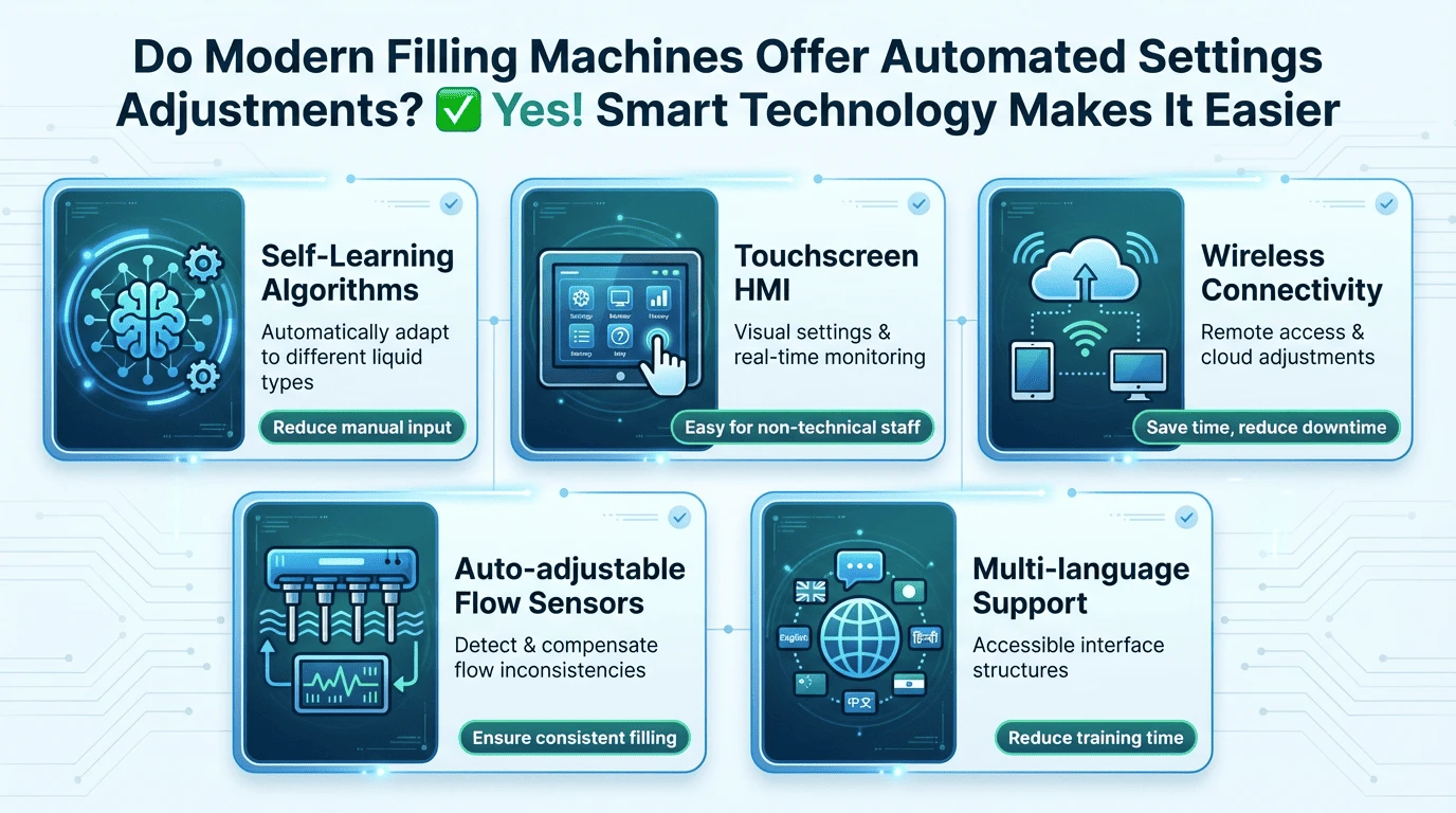 Smart Filling Machine Features Smart Filling Machine Features